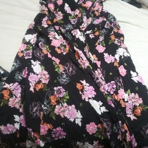 Torrid floral maxi dress